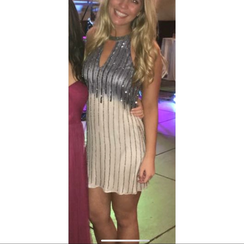 Parker Sequin Ombré Dress